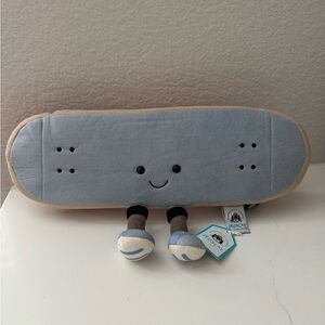 AUTHENTIC NWT Jellycat sports skateboarding skateboard Retired Rare ONLY ONE
